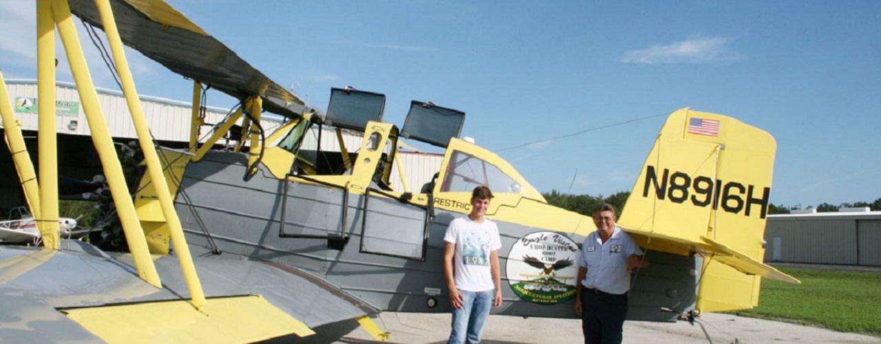 Eagle Vistas Ag Pilot Training Graduate - Benny