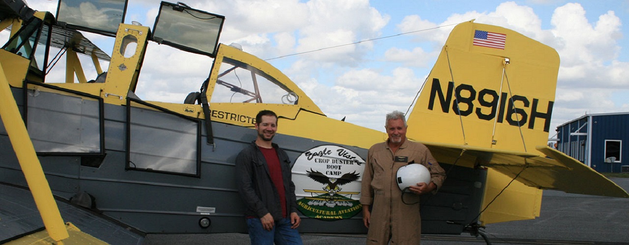 Eagle Vistas Ag Pilot Training Graduate - Caleb