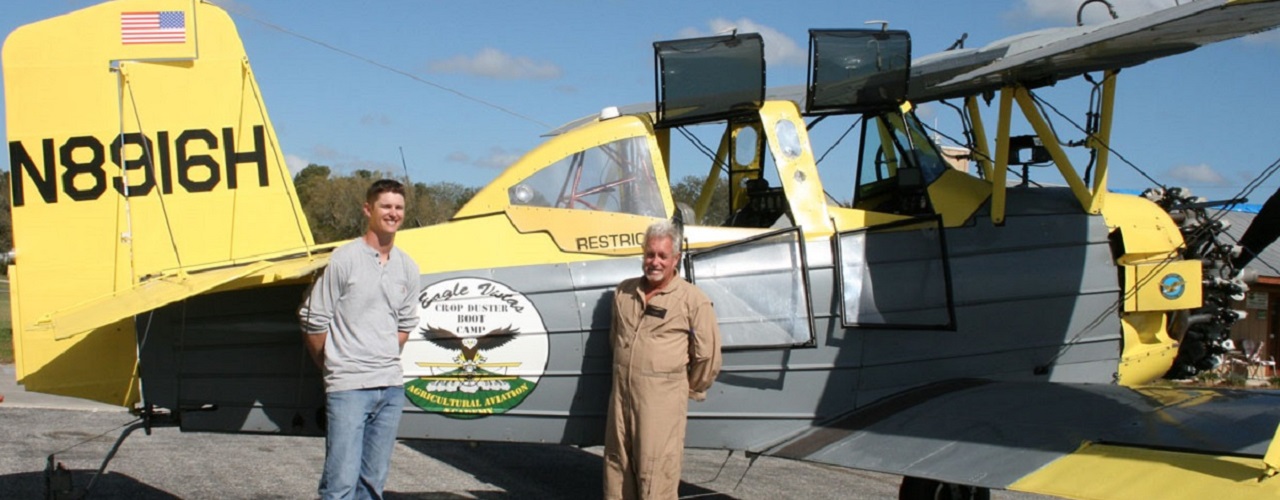 Eagle Vistas Ag Pilot Training Graduate - Curtis