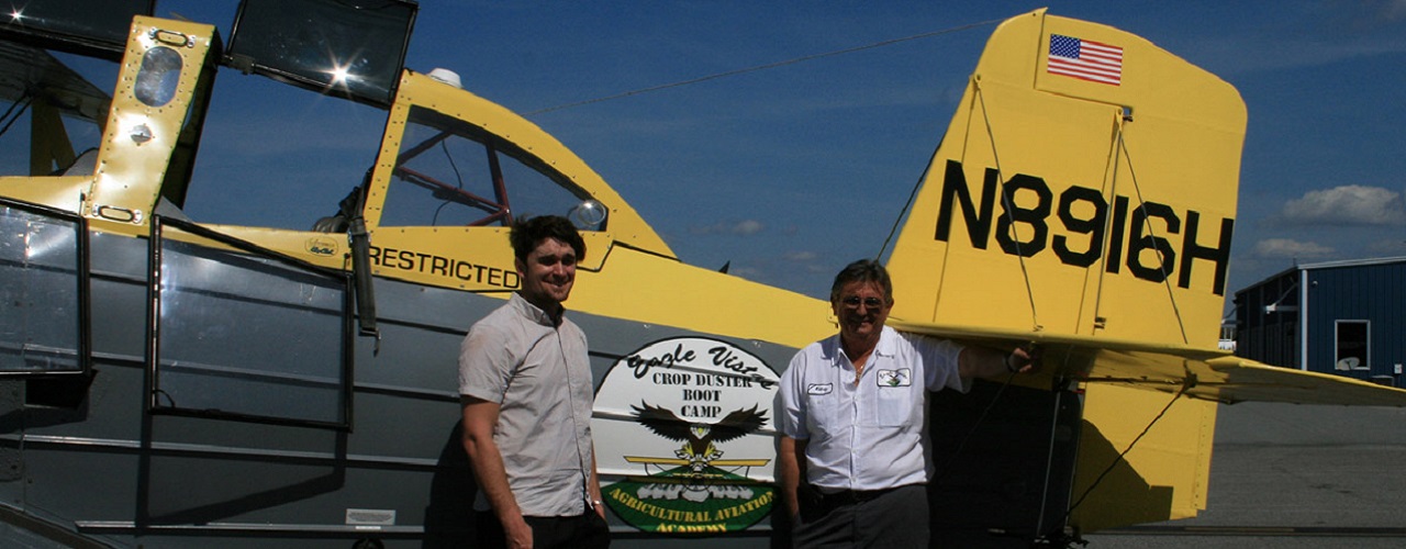 Eagle Vistas Ag Pilot Training Graduate - Jay