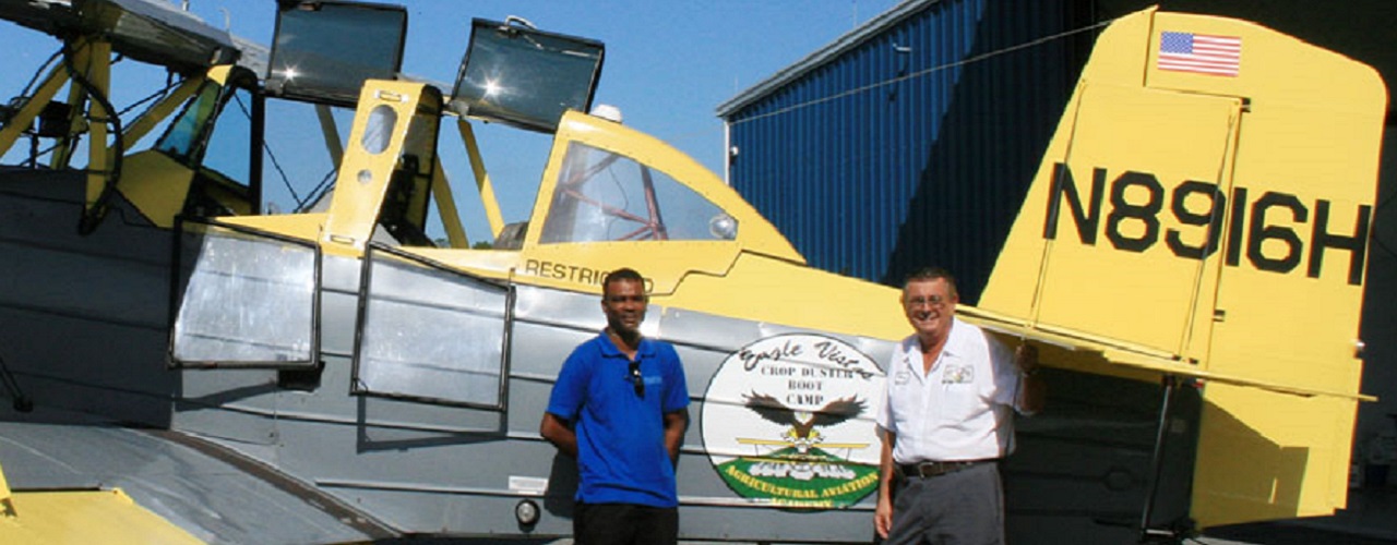 Eagle Vistas Ag Pilot Training Graduate - John