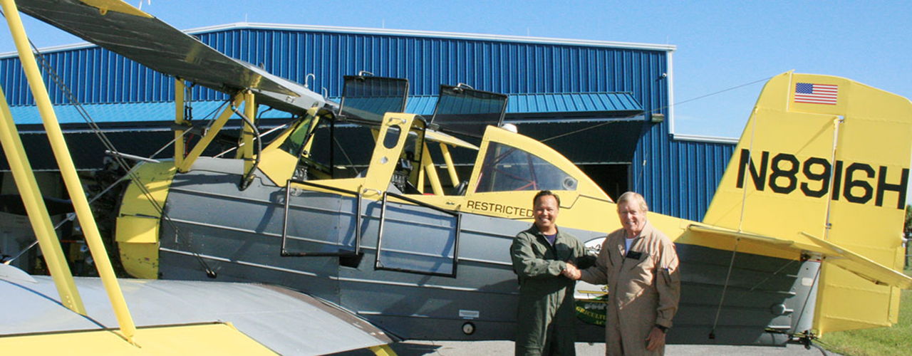 Eagle Vistas Ag Pilot Training Graduate - Ken