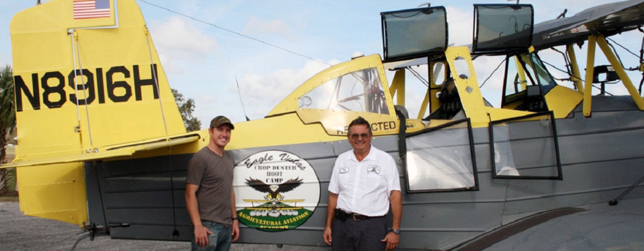 Eagle Vistas Ag Pilot Training Graduate - Kyle