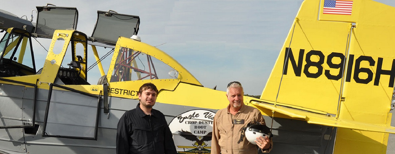 Eagle Vistas Ag Pilot Training Graduate - Reed